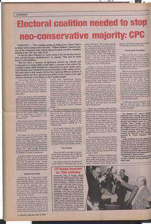   The Pacific Tribune - Wednesday, July 4, 1984   , page 4