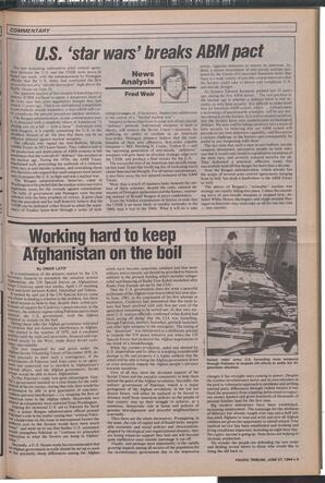   The Pacific Tribune - Wednesday, June 27, 1984   , page 5