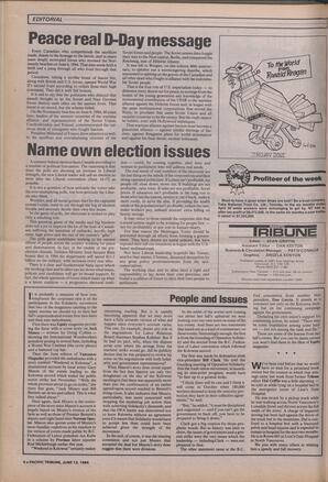   The Pacific Tribune - Wednesday, June 13, 1984   , page 4