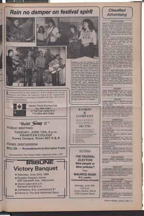   The Pacific Tribune - Wednesday, June 6, 1984   , page 11