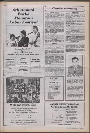   The Pacific Tribune - Wednesday, May 16, 1984   , page 11