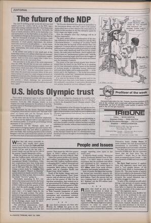   The Pacific Tribune - Wednesday, May 16, 1984   , page 4