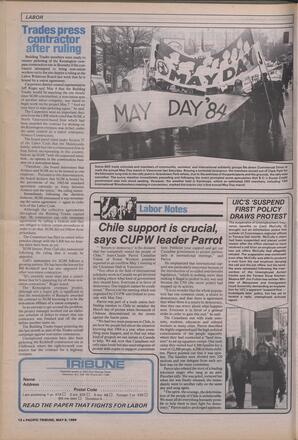   The Pacific Tribune - Wednesday, May 9, 1984   , page 12
