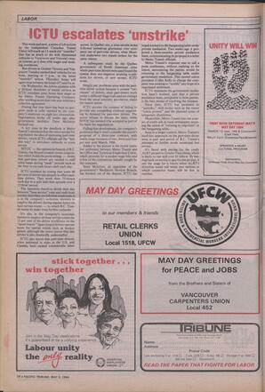   The Pacific Tribune - Wednesday, May 2, 1984   , page 24