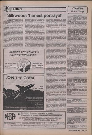   The Pacific Tribune - Wednesday, May 2, 1984   , page 23