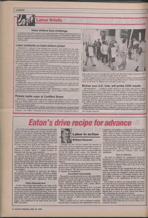   The Pacific Tribune - Wednesday, April 25, 1984   , page 6