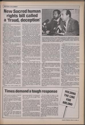   The Pacific Tribune - Wednesday, April 18, 1984   , page 3