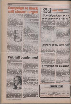   The Pacific Tribune - Wednesday, April 11, 1984   , page 12