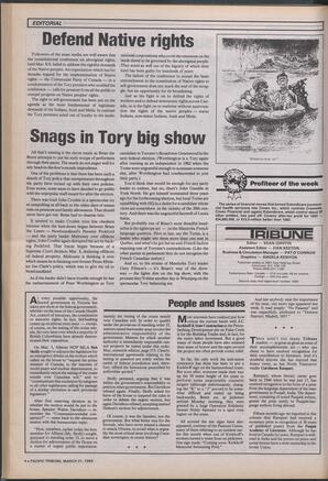   The Pacific Tribune - Wednesday, March 21, 1984   , page 4