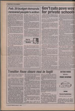   The Pacific Tribune - Wednesday, March 7, 1984   , page 2