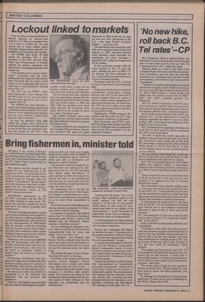   The Pacific Tribune - Wednesday, February 8, 1984   , page 3