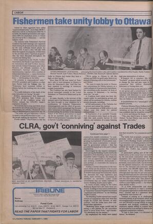   The Pacific Tribune - Wednesday, February 1, 1984   , page 12
