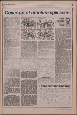   The Pacific Tribune - Wednesday, January 25, 1984   , page 5
