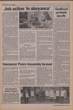   The Pacific Tribune - Wednesday, January 18, 1984   , page 3