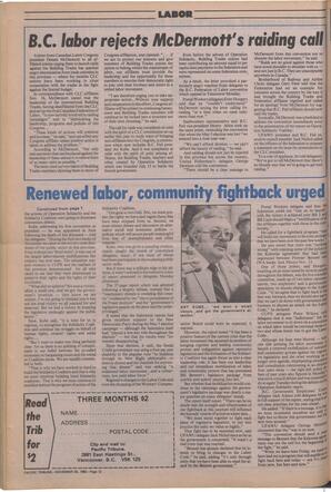   The Pacific Tribune - Wednesday, November 30, 1983   , page 12