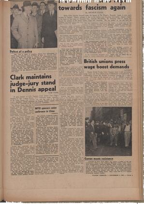   The Pacific Tribune - Friday, December 2, 1949   , page 3