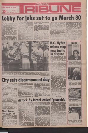 The Pacific Tribune - Friday, March 24, 1978