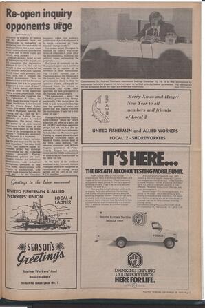   The Pacific Tribune - Friday, December 16, 1977   , page 3