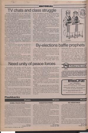   The Pacific Tribune - Friday, October 29, 1982   , page 4