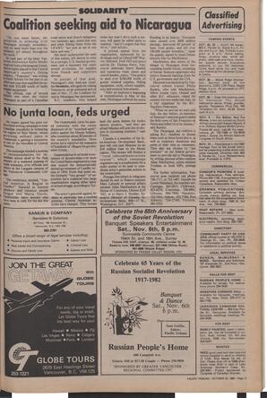   The Pacific Tribune - Friday, October 22, 1982   , page 11