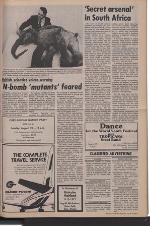   The Pacific Tribune - Friday, August 19, 1977   , page 7