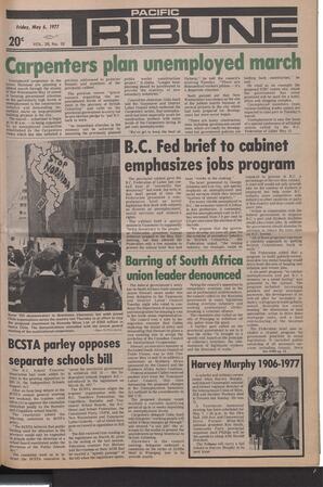   The Pacific Tribune - Friday, May 6, 1977   , page 1
