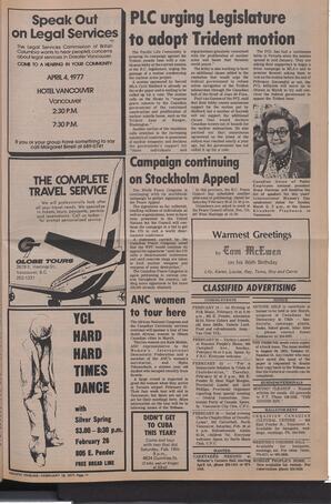   The Pacific Tribune - Friday, February 18, 1977   , page 11