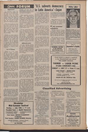   The Pacific Tribune - Friday, July 8, 1966   , page 7