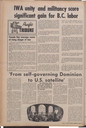   The Pacific Tribune - Saturday, July 2, 1966   , page 12