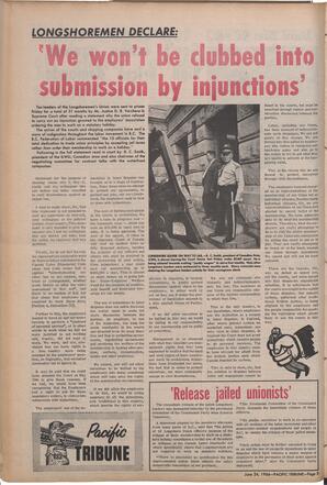   The Pacific Tribune - Friday, June 24, 1966   , page 8