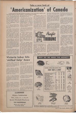   The Pacific Tribune - Friday, May 27, 1966   , page 8