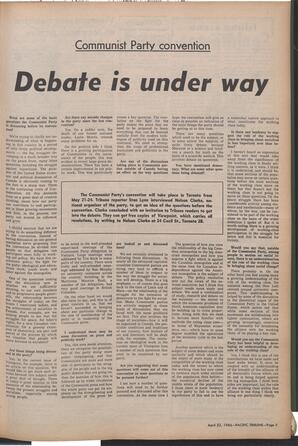   The Pacific Tribune - Friday, April 22, 1966   , page 5