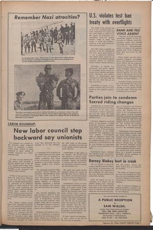  The Pacific Tribune - Friday, February 25, 1966   , page 3