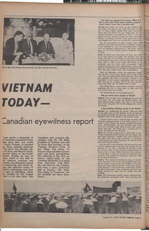   The Pacific Tribune - Friday, January 21, 1966   , page 6