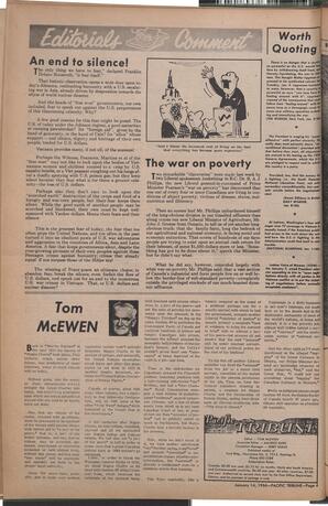   The Pacific Tribune - Friday, January 14, 1966   , page 4