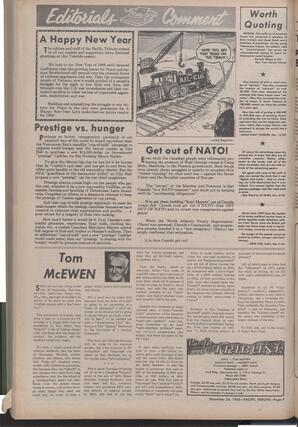   The Pacific Tribune - Friday, December 24, 1965   , page 4