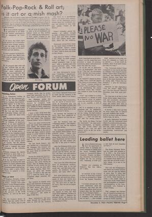   The Pacific Tribune - Friday, December 3, 1965   , page 9