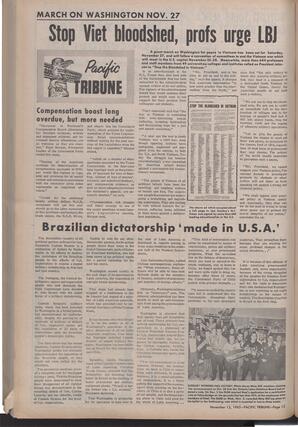   The Pacific Tribune - Friday, November 12, 1965   , page 12