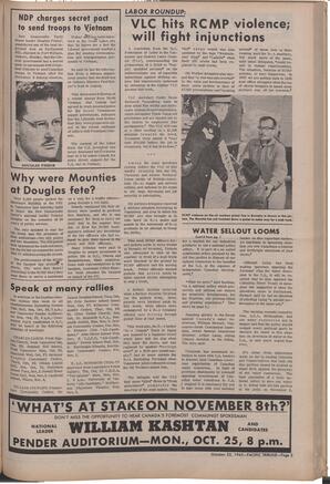   The Pacific Tribune - Friday, October 22, 1965   , page 3