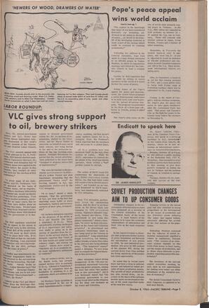   The Pacific Tribune - Friday, October 8, 1965   , page 3