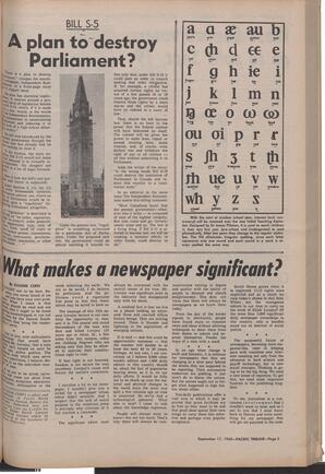   The Pacific Tribune - Friday, September 17, 1965   , page 5