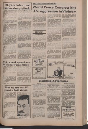   The Pacific Tribune - Friday, July 30, 1965   , page 7