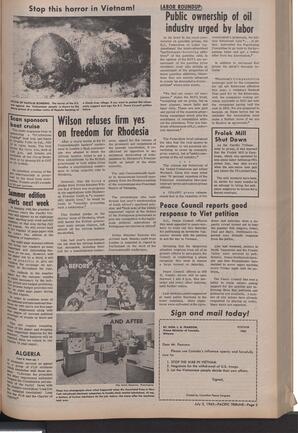   The Pacific Tribune - Friday, July 2, 1965   , page 3