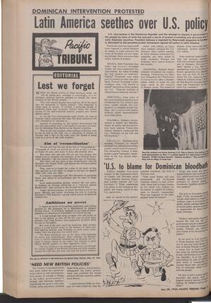   The Pacific Tribune - Friday, May 28, 1965   , page 12