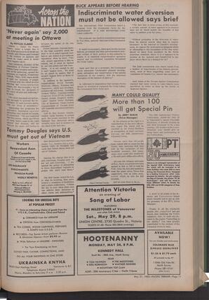   The Pacific Tribune - Friday, May 21, 1965   , page 11