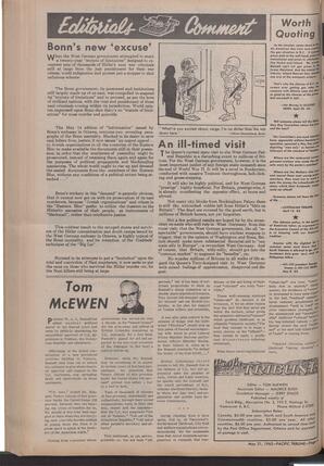   The Pacific Tribune - Friday, May 21, 1965   , page 4