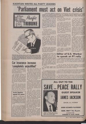   The Pacific Tribune - Friday, May 7, 1965   , page 12