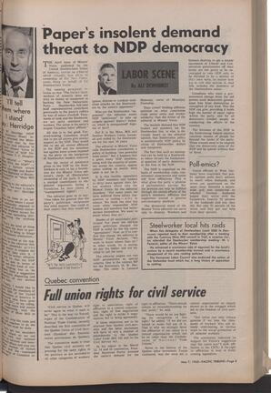   The Pacific Tribune - Friday, May 7, 1965   , page 5