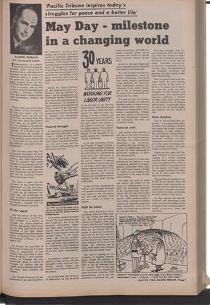   The Pacific Tribune - Friday, April 30, 1965   , page 9