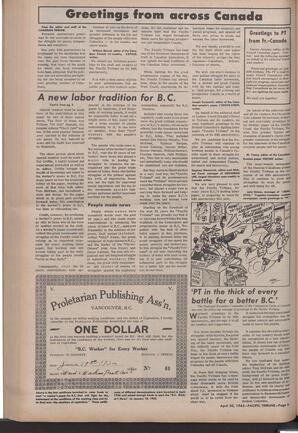   The Pacific Tribune - Friday, April 30, 1965   , page 6